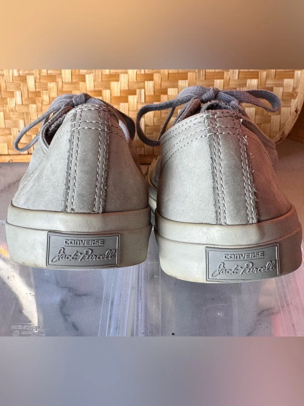 Converse x Jack Purcell Jack Ox Dolphin Low-Top Lace-Up Sneakers 149921C - Picture 6 of 8
